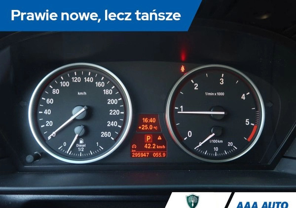BMW Seria 5 cena 22000 przebieg: 295941, rok produkcji 2008 z Jasło małe 254